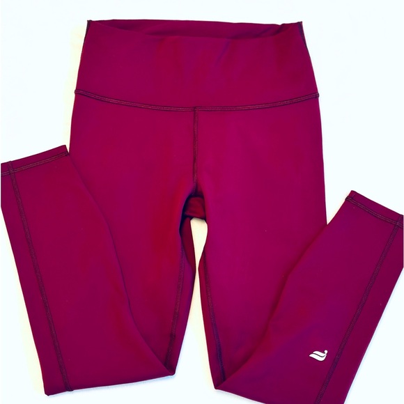 🌼Fabletics Define Powerhold High-waisted 7/8 Legging, Size Small, Merlot (NWT) - Picture 2 of 6